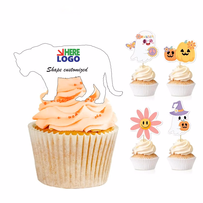 Custom Theme Party Cupcake Toppers