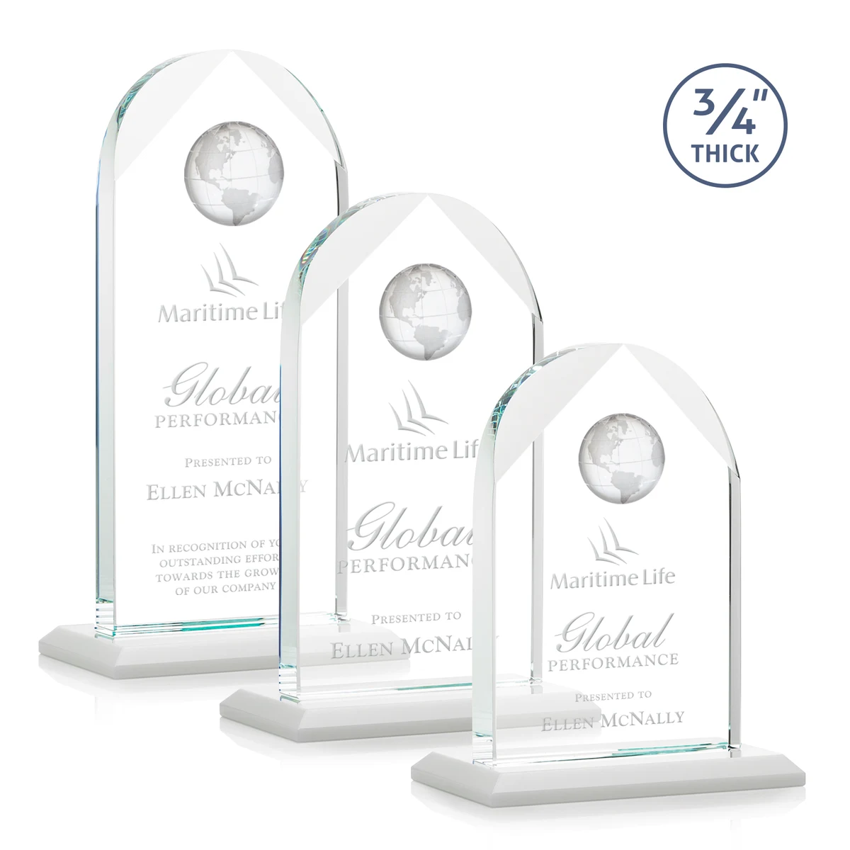 Blake Globe Award - White 1