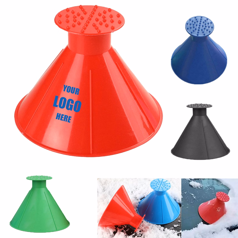 Windshield Funnel Ice Scraper