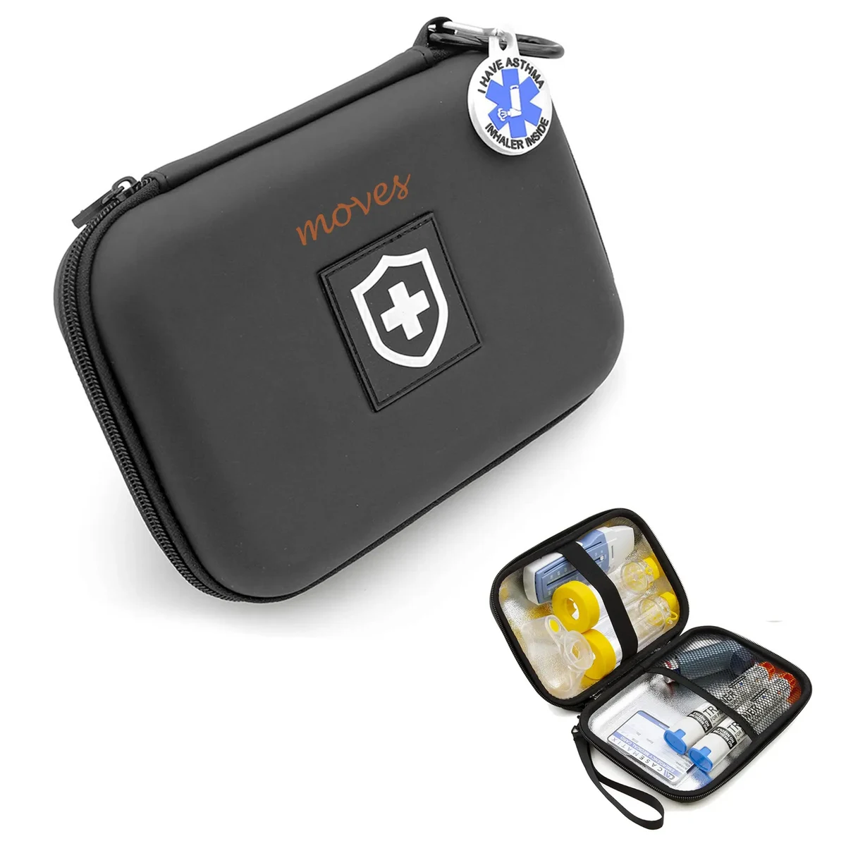 Insulated Asthma Inhaler Medicine Travel Bag 1