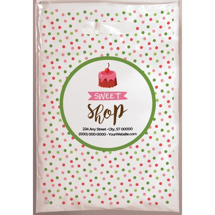 Christmas Scatter Design 1 Plastic Bag (9" x 13") 1