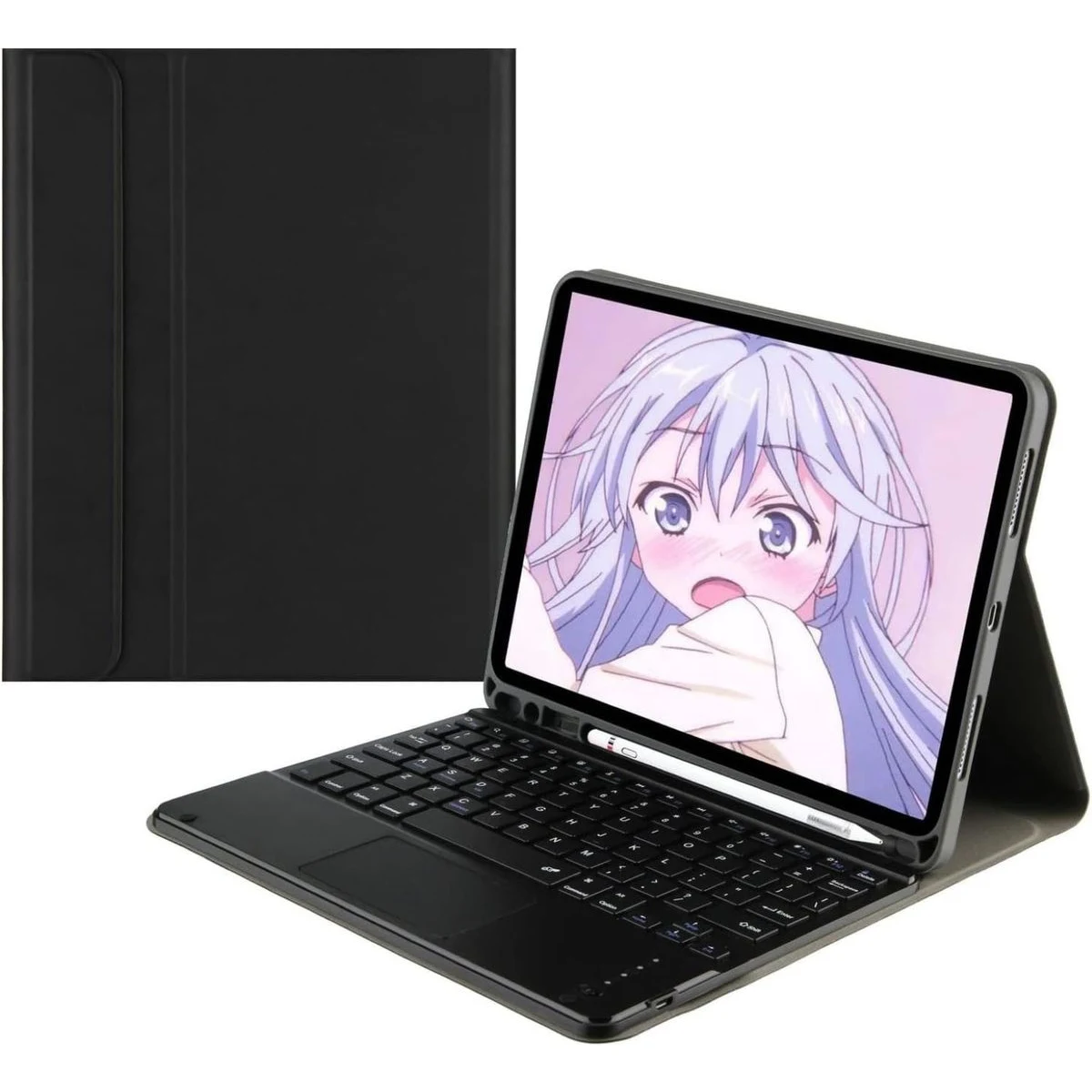 iPad 13 AIR 2024 M2 Touchpad Wireless Keyboard Case 1