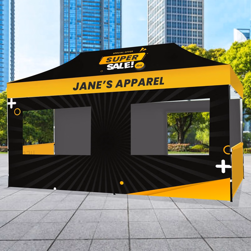10'x20' Custom Concession Tent