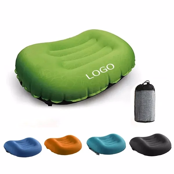 Inflatable Outdoor Pillow Portable Foldable Travel Cushion
