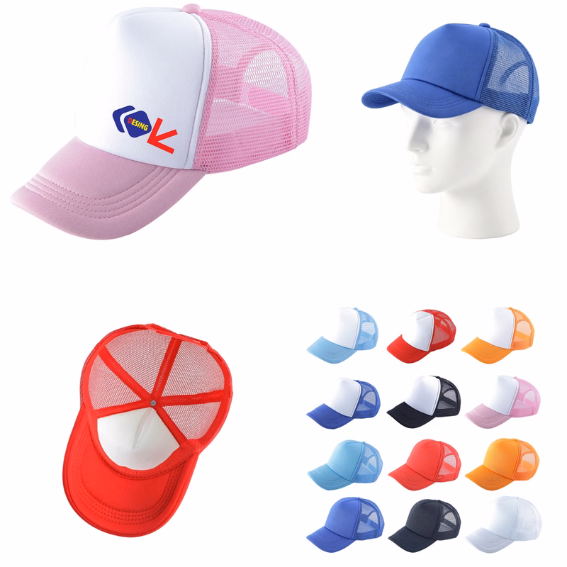 Two-Tone Mesh Trucker Hat