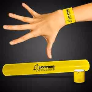 Yellow 8 3/4" Slap Bracelet