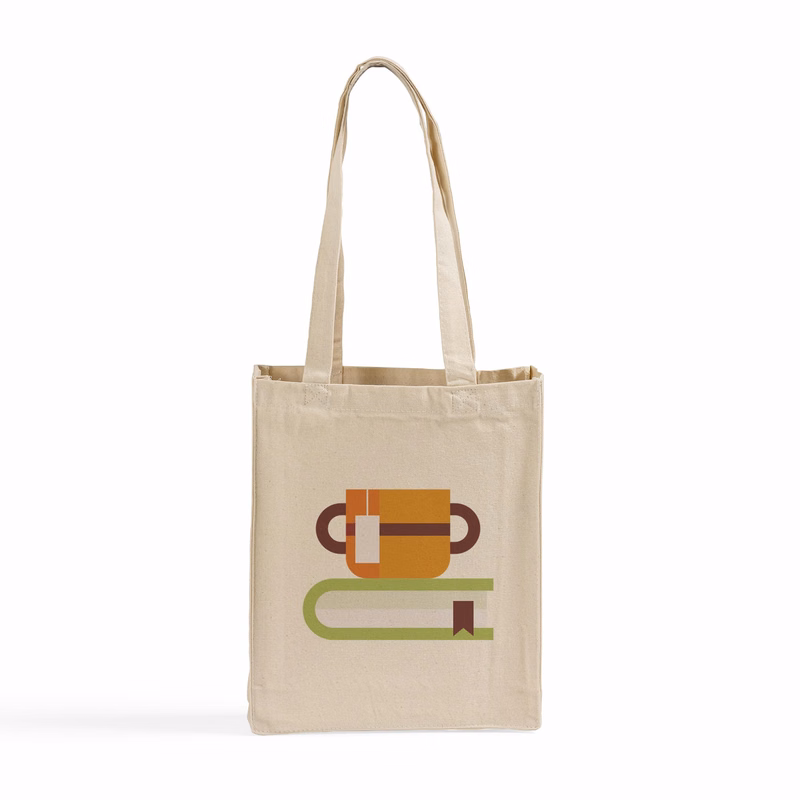 Book Canvas Tote Bag