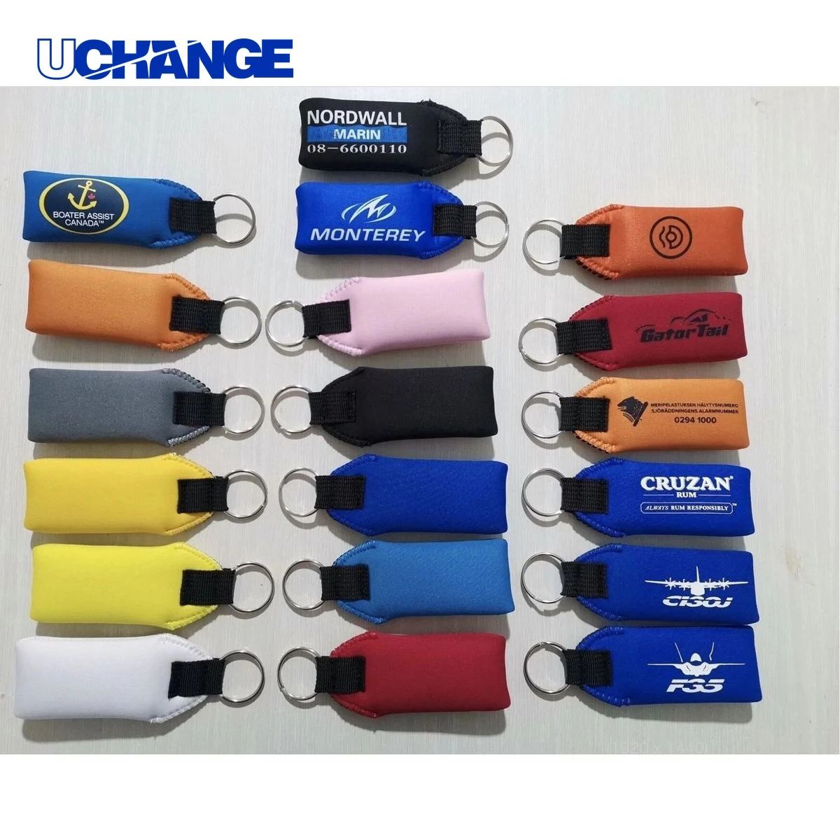 Floating Neoprene Keychain for Boating 1