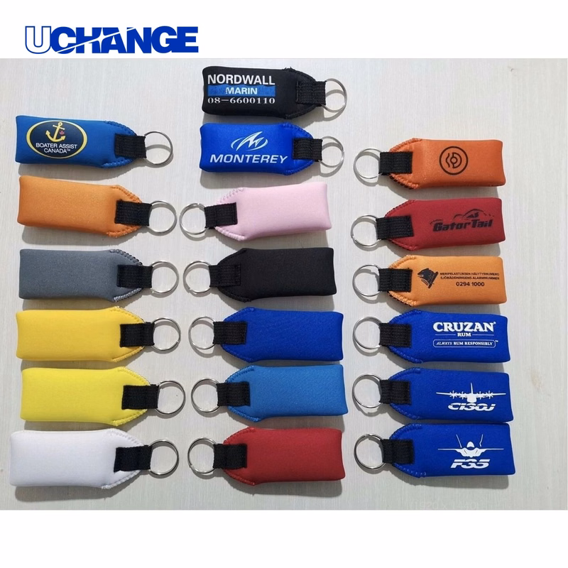 Floating Neoprene Keychain for Boating