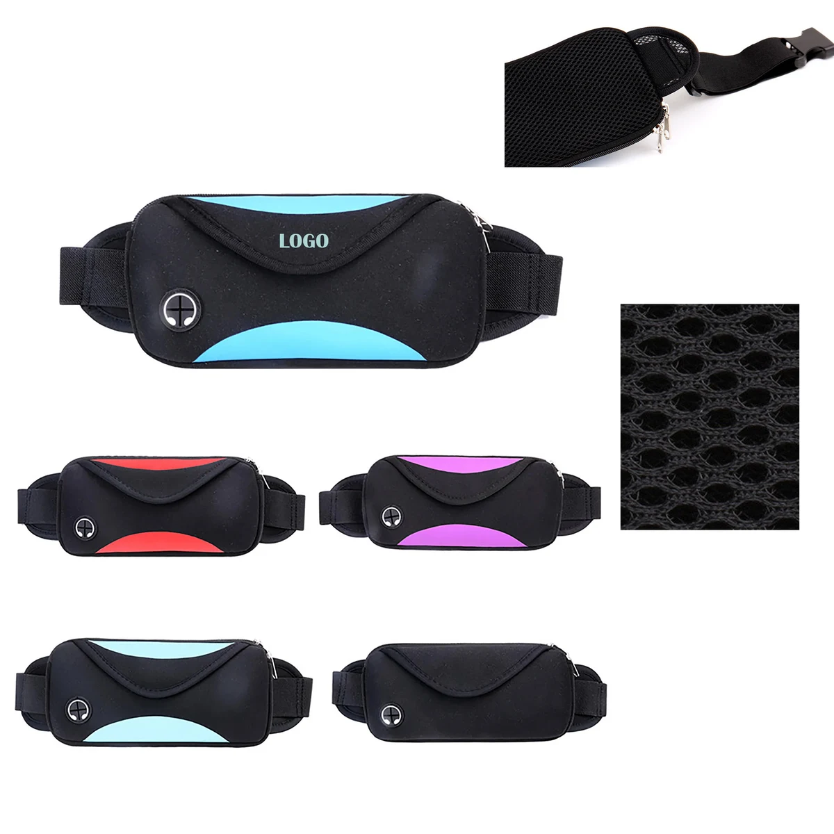 Waterproof Gym Waist Bag 1