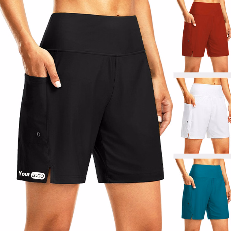 7" Long Swim Board Shorts