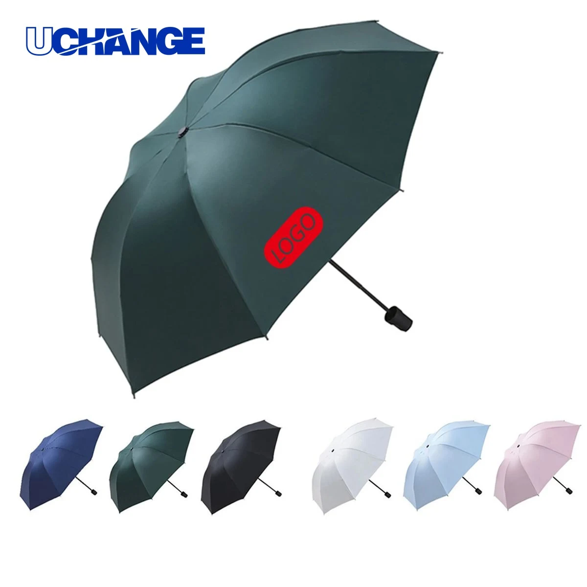 Portable Compact Wind Resistant Rain Umbrella 1