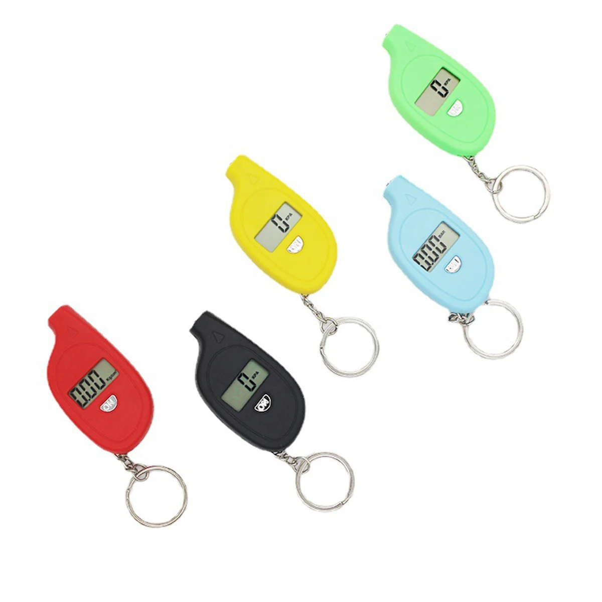 Mini Tire Gauge With Keychain 1