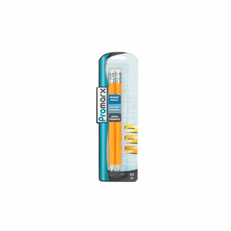 #2 Pencils - 2 Count Jumbo