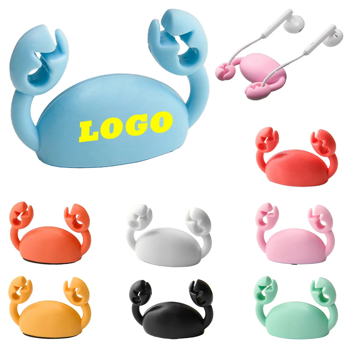 Self Adhesive Cable Clips USB Cable Holder 1