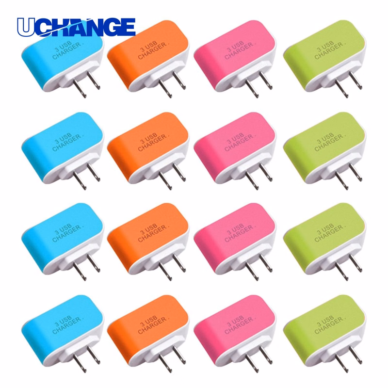 USB 3-Port Charger Power Adapter
