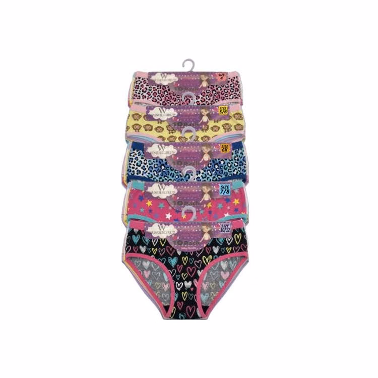 Girls' Panties - Assorted 10pk