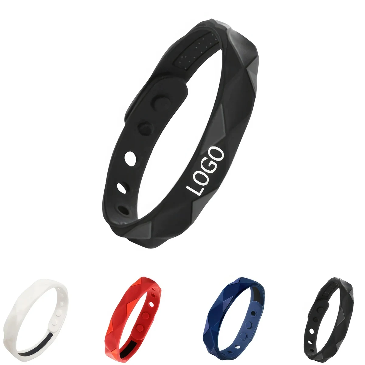 Silicone Negative Ion Sports Bracelet 1