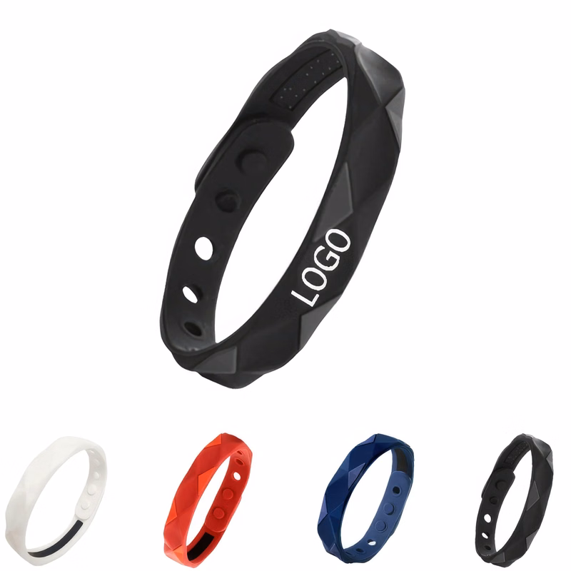 Silicone Negative Ion Sports Bracelet