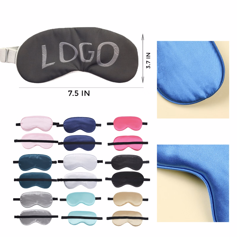 MOQ 100 PCS Comfortable Soft Sleep Eye Mask