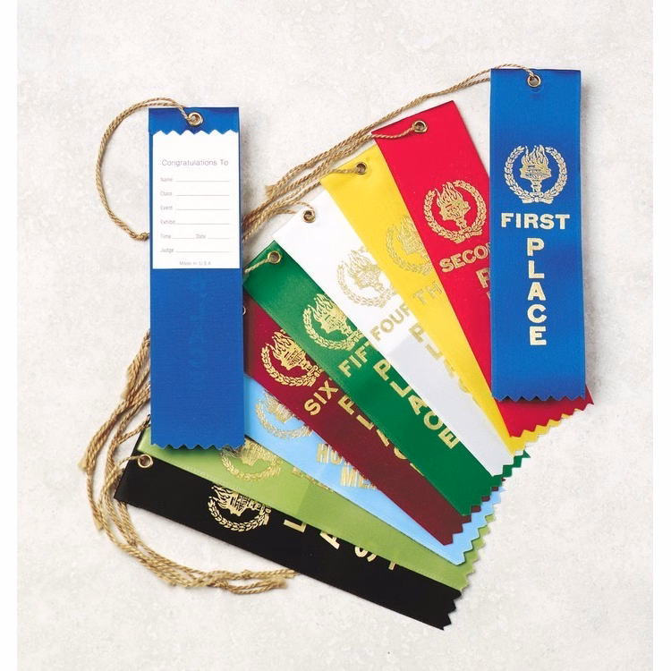 Third Place Ribbon 1 5/8" x 5 1/2"