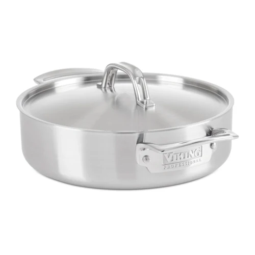 Viking Professional 5-Ply Stainless Steel 3.4-Quart Casserole Pan 1