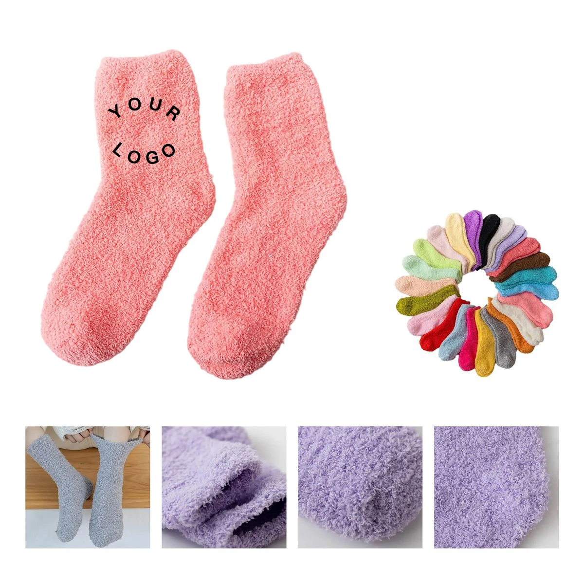 Cozy Fuzzy Socks for Women's Winter Wear 1