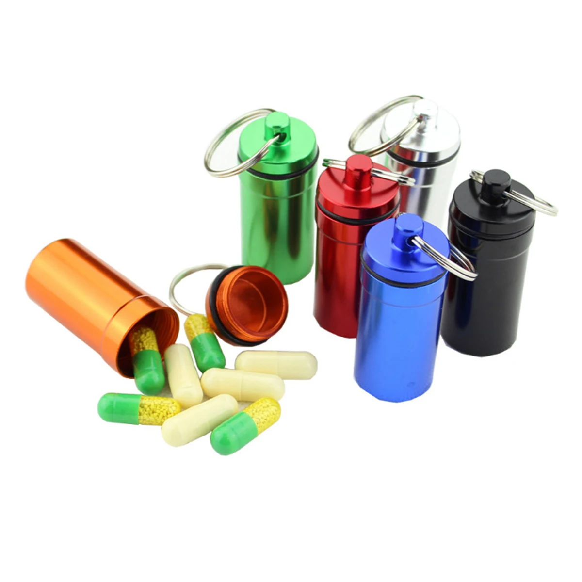 Aluminum Alloy Mini Medicine Case 1