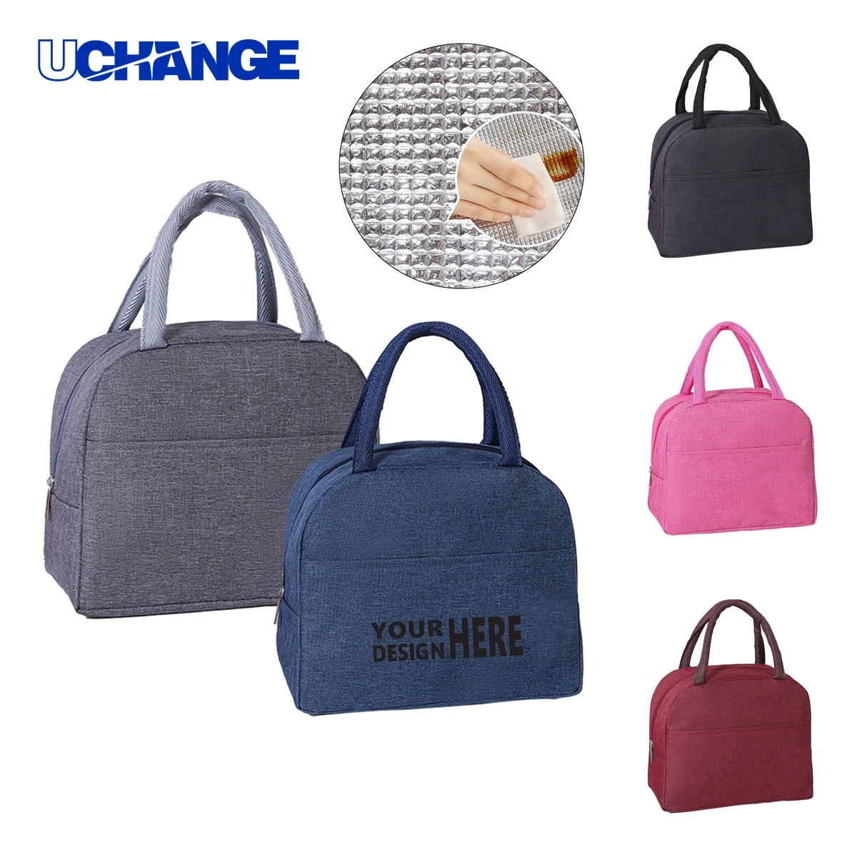 Portable Handheld Lunch Tote Bag 1