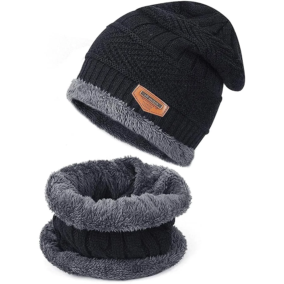 Beanies Hat Scarf Set 1