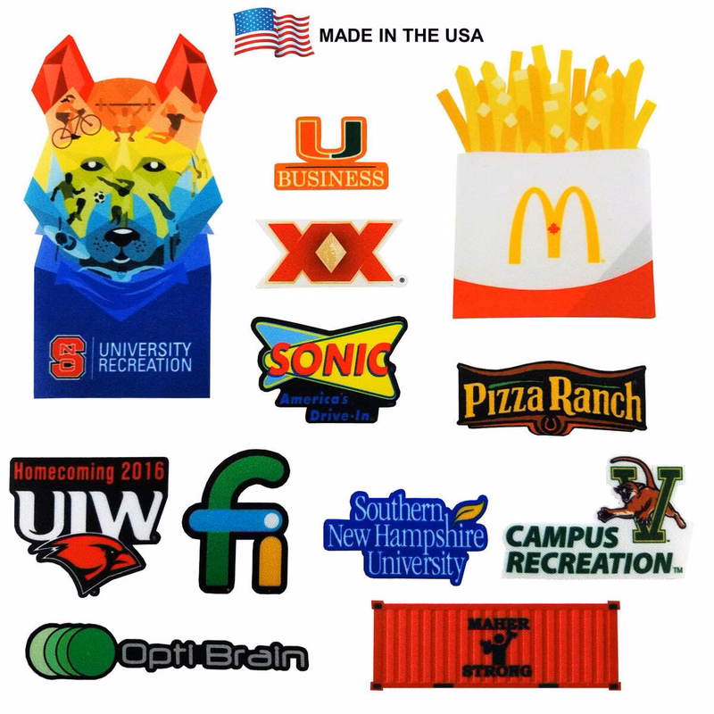 Instant Image 4CP Dye Sub Fabric Stickers