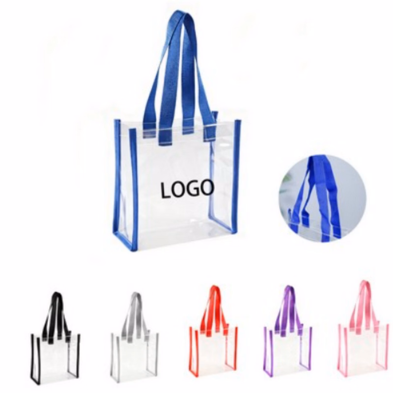Clear Stadium Security Open Tote Bag