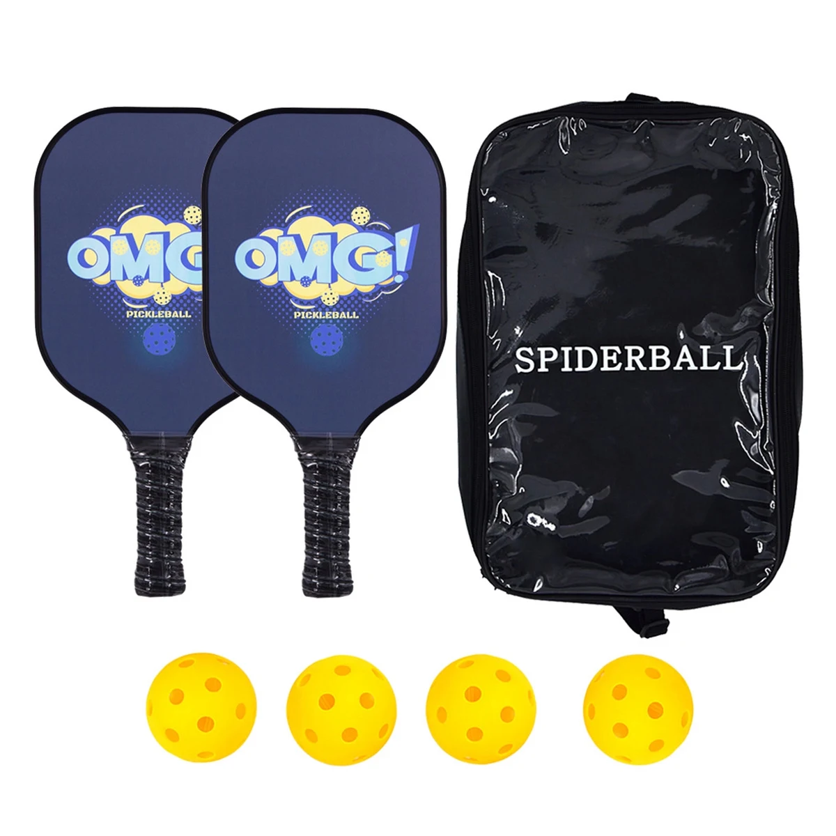 Hardcover Pickle Ball Set 1