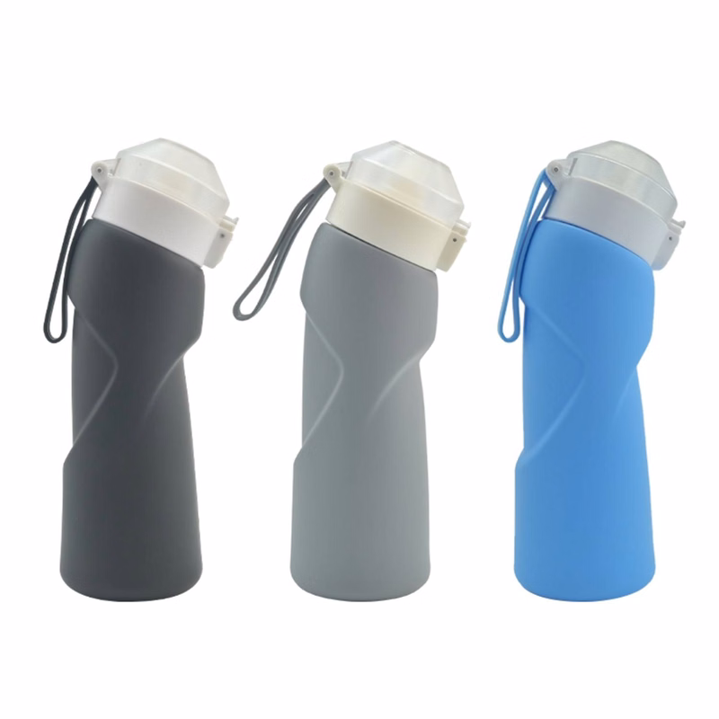 Eco-friendly Collapsible Water Bottle, 23.6 oz.