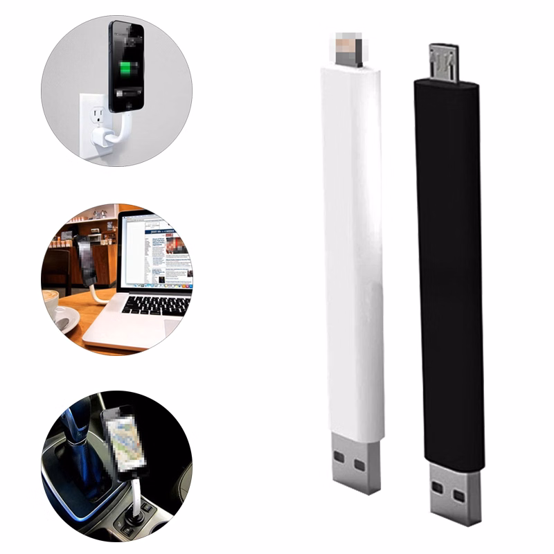 Bendable Hard Charging Cable Short Phone Stand Holder