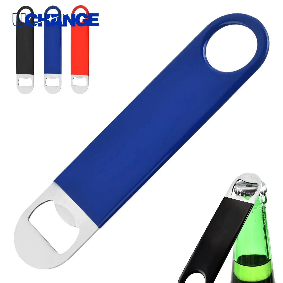 Stainless Steel Flat Bottle Opener for Bars, Kitchens & Events 1