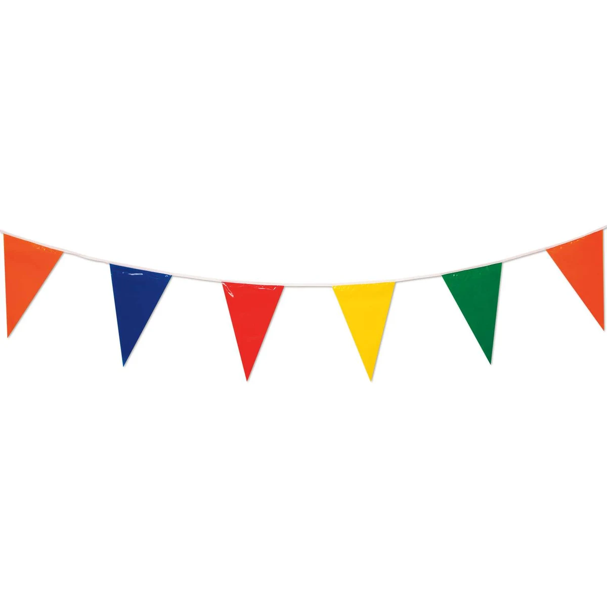 105' Multicolor Pennant String 1