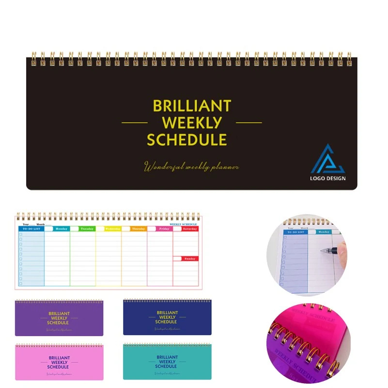 Work Tasks Desk To Do List Notepad Undated Weekly Planner 1