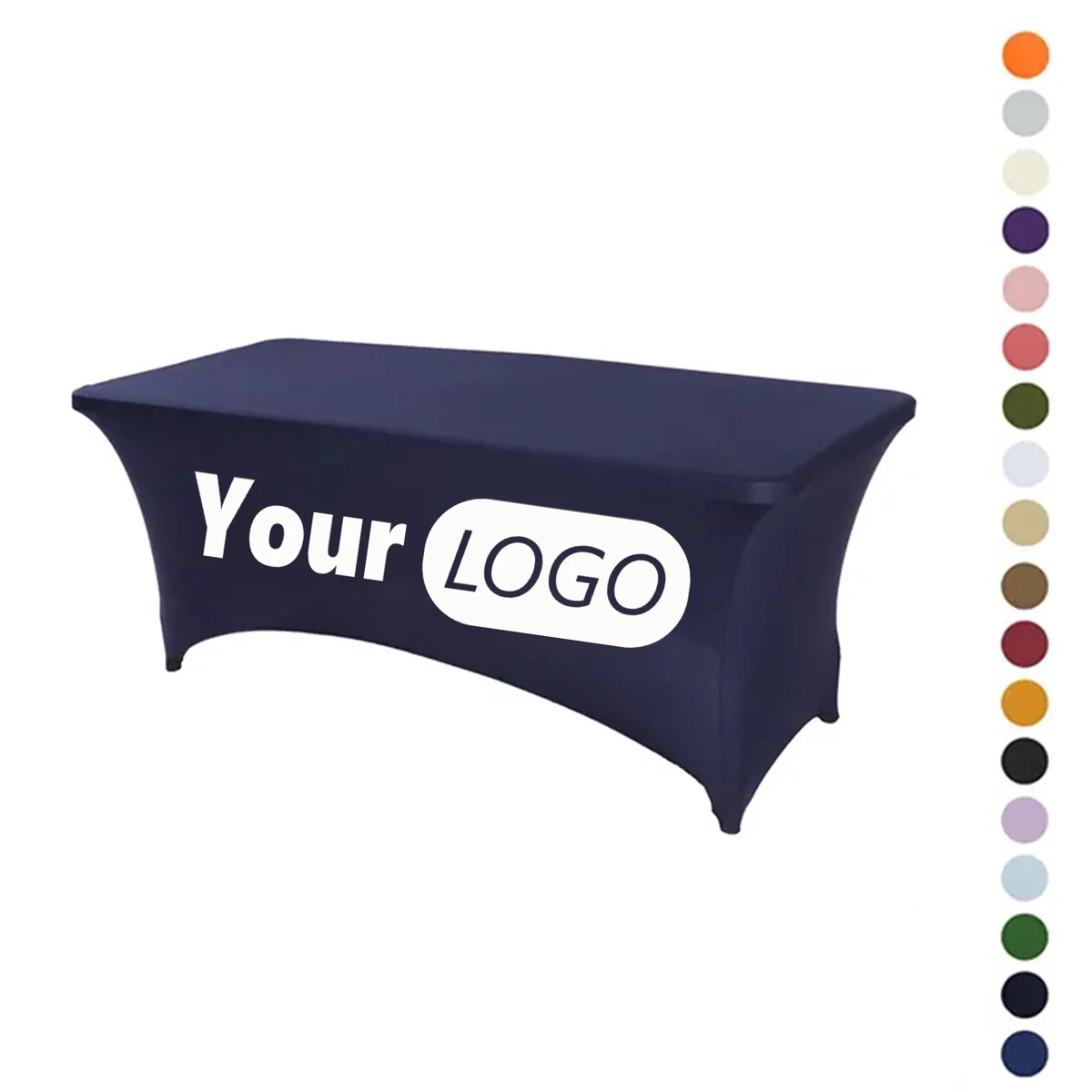 6FT Rectangular Stretch Tablecloth 1
