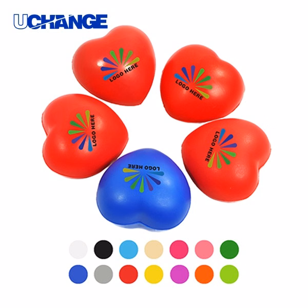 Soft Heart-Shaped Stress Relief Ball
