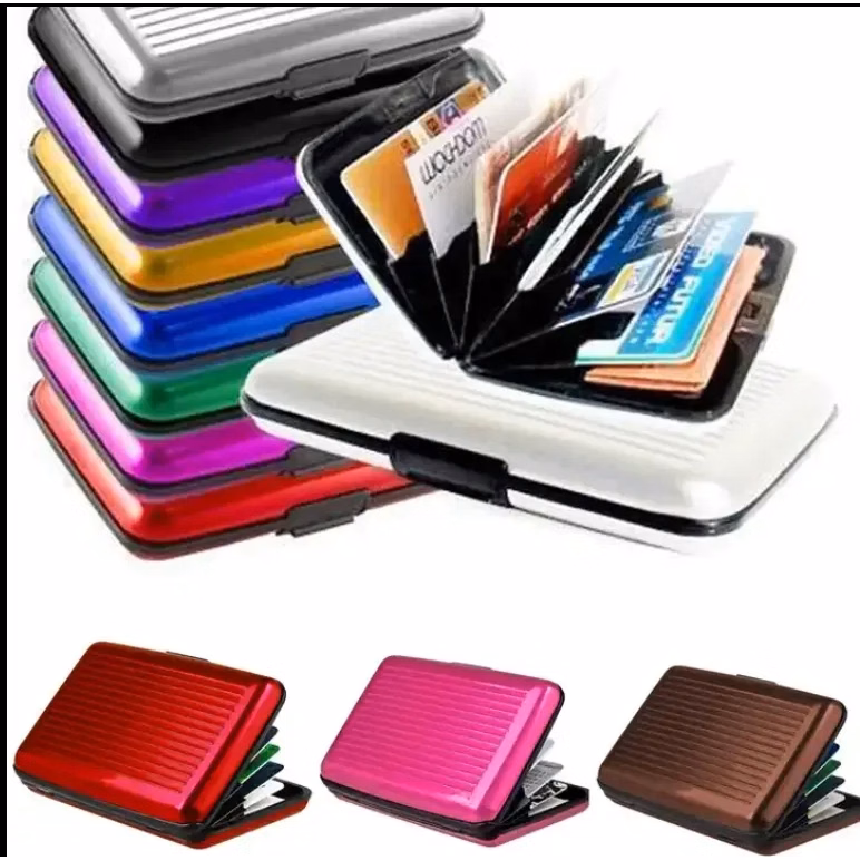 Aluminium Wallet Rfid Blocking Card Holder