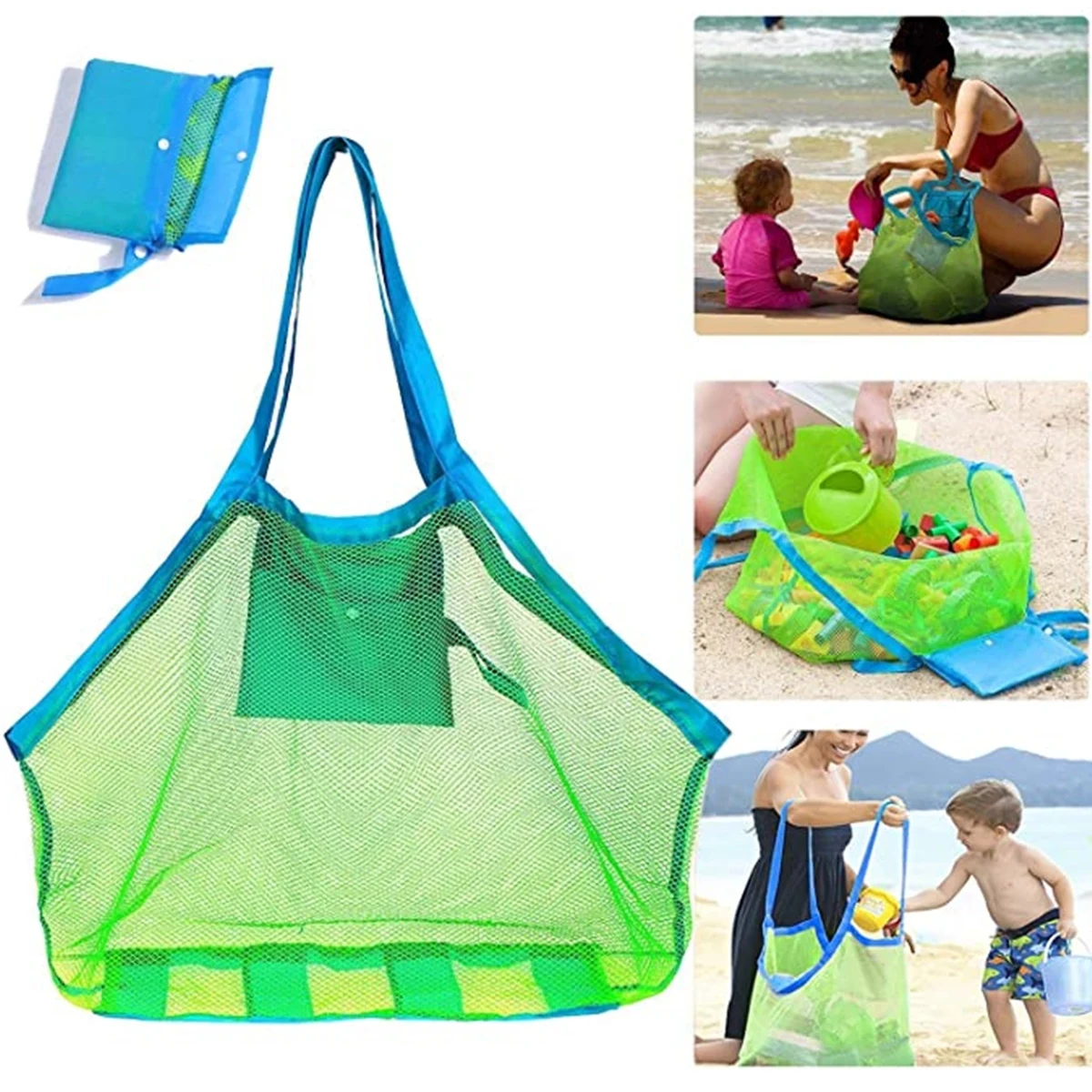 Extra Large Mesh Beach Totes Bag 1