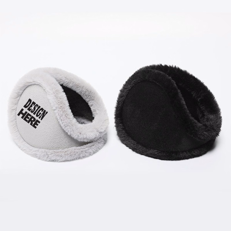 Winter Ear Muffs With Plush Lining