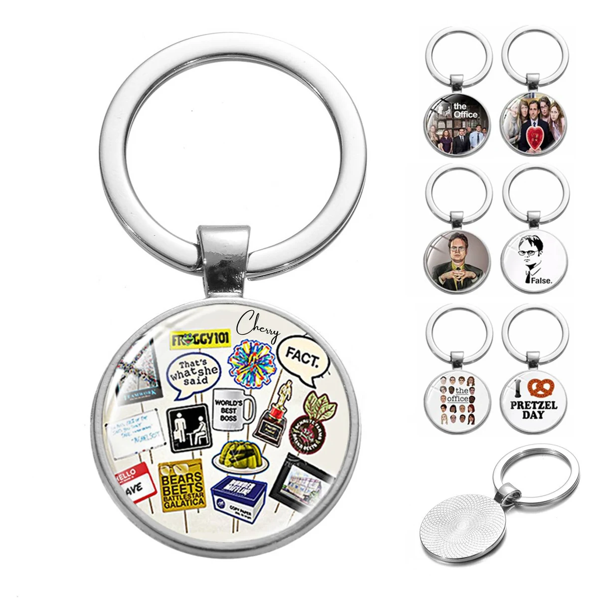 Customised Zinc Alloy Keychain 1