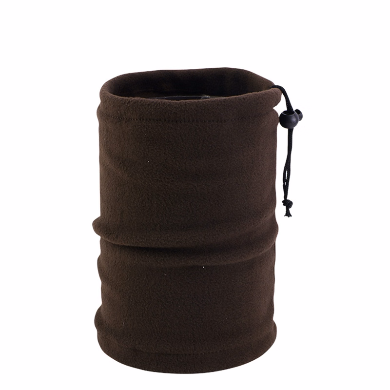 Polar Fleece Drawstring Neck Gaiter 11.81" x 9.84"