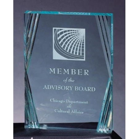 Executive Series Jade Desk Acrylic Award 1