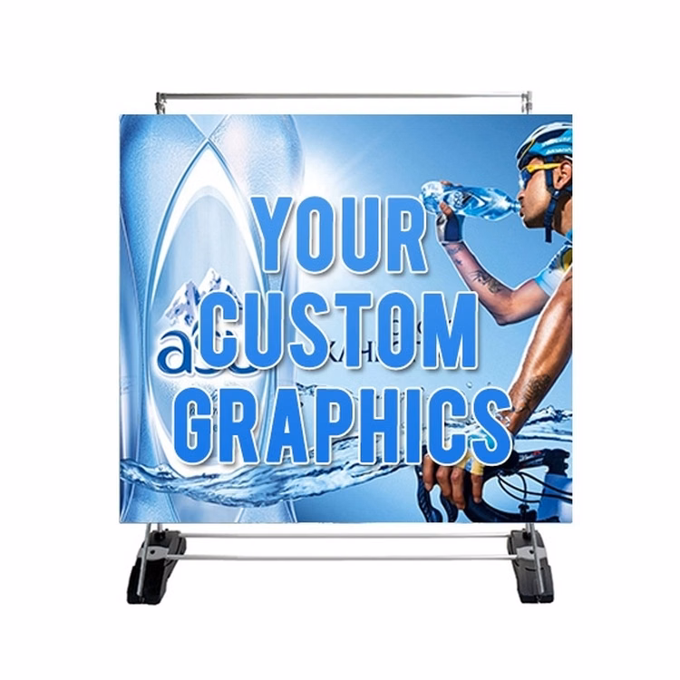 Easy Outdoor Banner Stand-Single Sided - Tradeshow