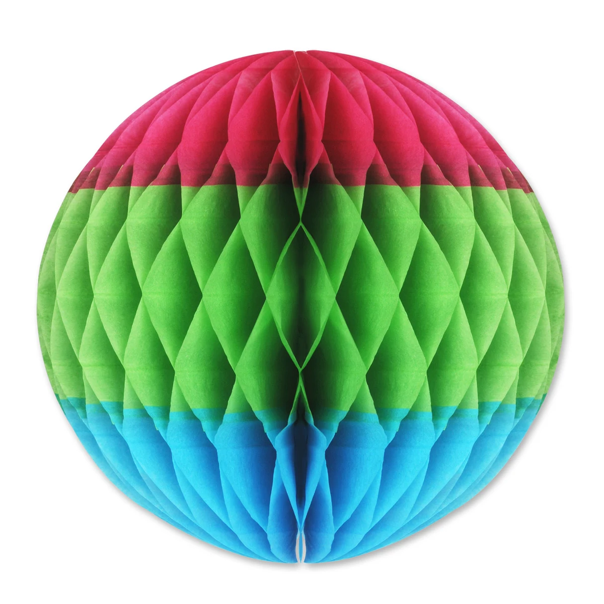 Tri-Color Tissue Ball 1
