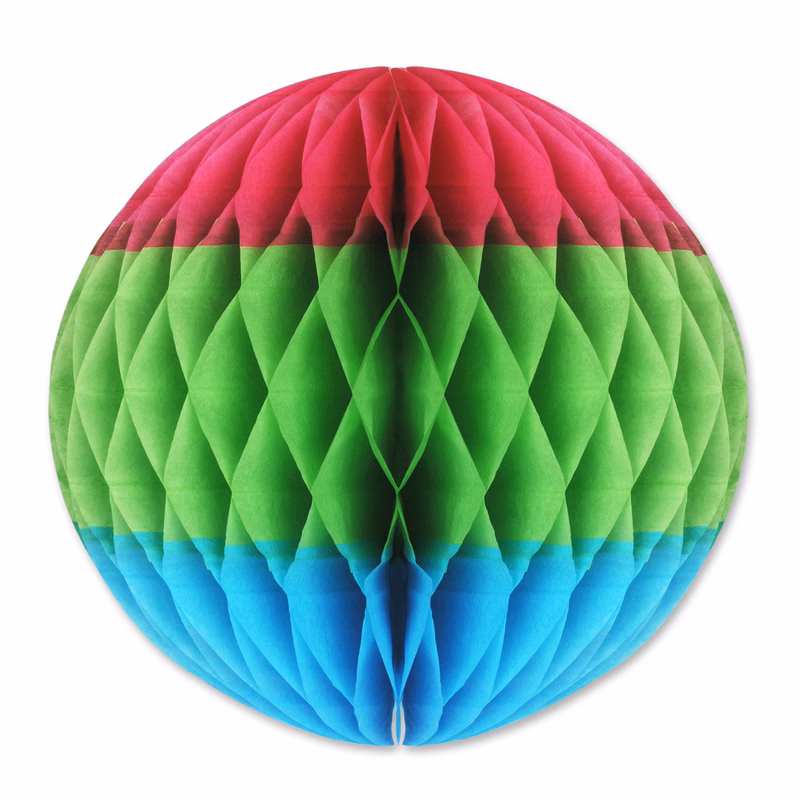 Tri-Color Tissue Ball