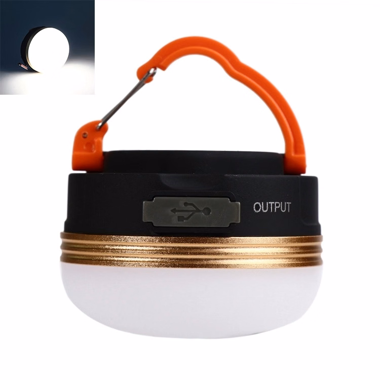 Led Tent Camping Lantern Lamp Light Flashlights Usb Power